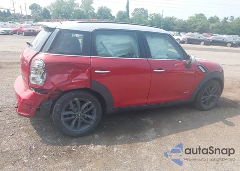 2014 Mini Countryman Cooper S z USA, uszkodzony, nr VIN WMWZC5C53EWP35317
